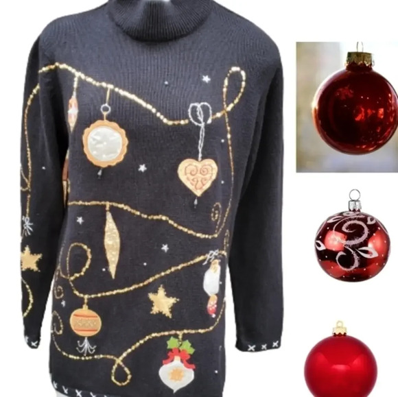 Christmas Oversized  sweater XL - Picture 1 of 8